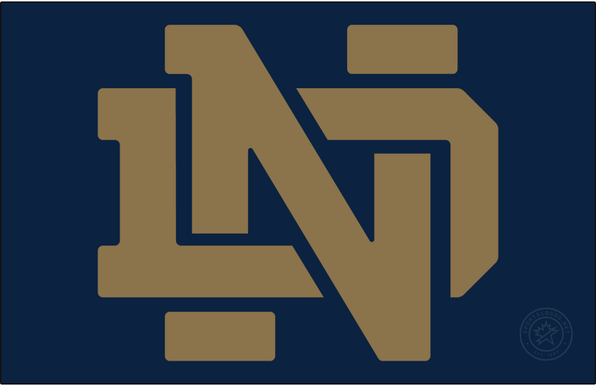 Notre Dame Fighting Irish 2006-2015 Alt on Dark Logo iron on transfers for T-shirts